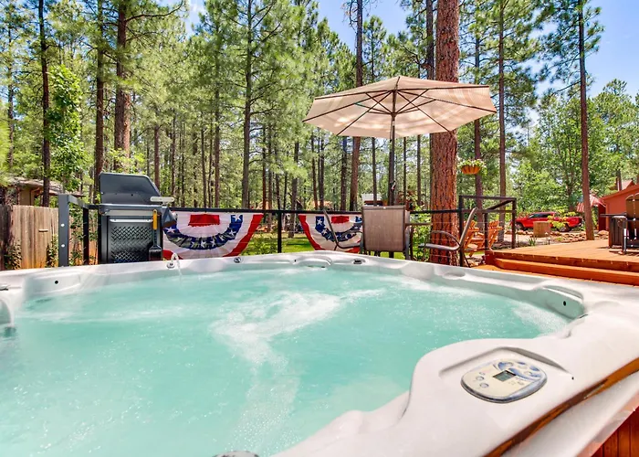 Holiday home Deck, Fire Pit, Hot Tub! Pinetop Family Indian Pine