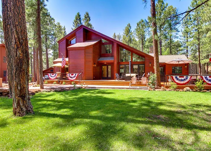 Holiday home Deck, Fire Pit, Hot Tub! Pinetop Family *